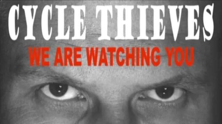 Bike theft study poster